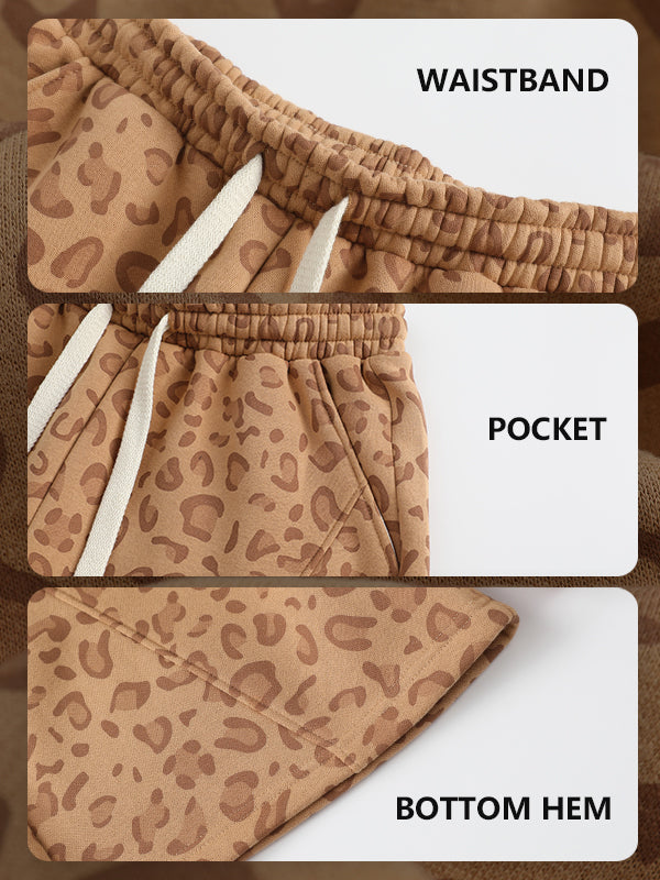 Leopard print pants