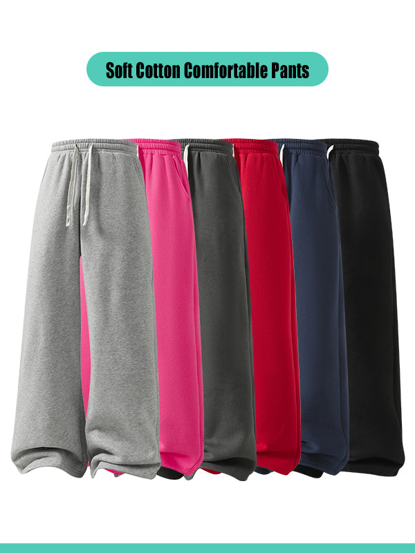 Solid color pants