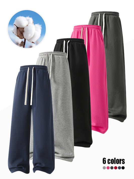 Solid color pants