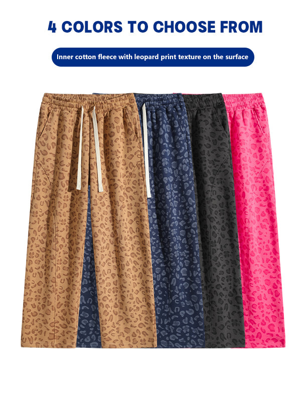 Leopard print pants